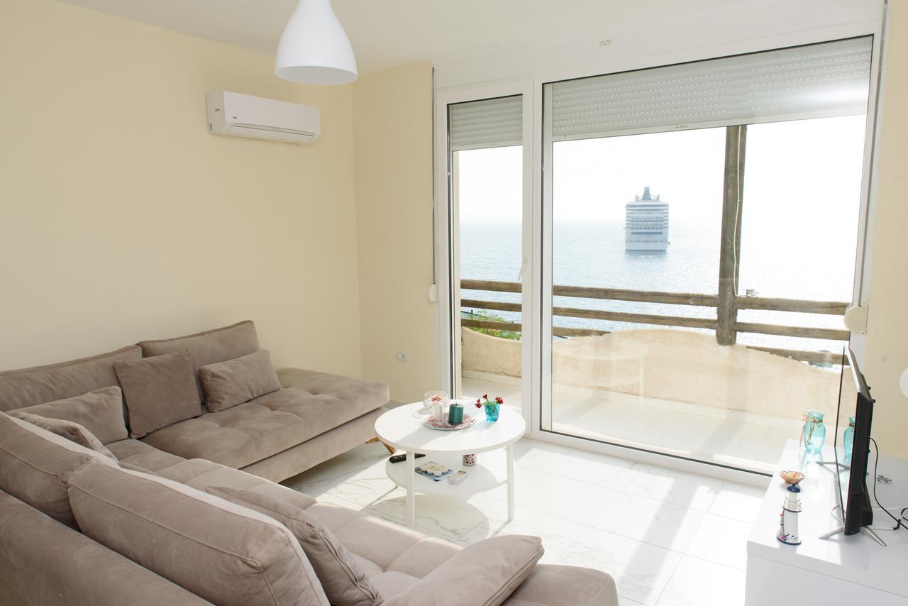 Sunset Apartment Saranda Bay Exterior foto