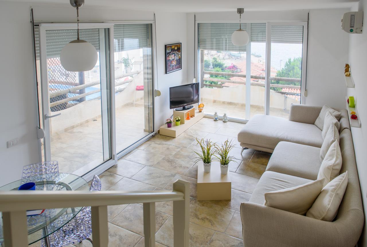 Sunset Apartment Saranda Bay Exterior foto